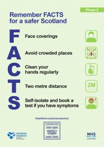 Remember FACTS for safer Scotland Poster