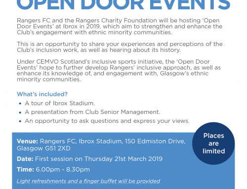 Rangers FC Open Door Event